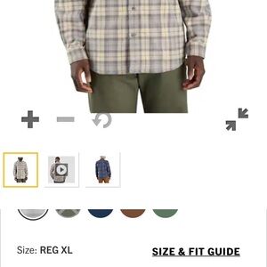 Carhartt flannel shirt